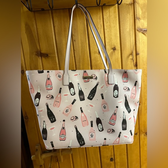 kate spade Handbags - Kate Spade Limited Edition Champagne Tote Purse